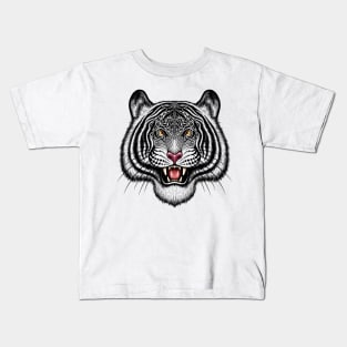 Tiger bengal tiger Siberian tiger big cat Kids T-Shirt